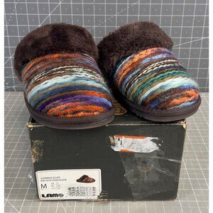 LaMO Women’s Juarenz ScuffSlipper EW 1470 Chocolate New Sz Medium (6.5-7)